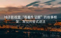 柚子影视里“看着像证据”的叙事框架：常见问答式讲法